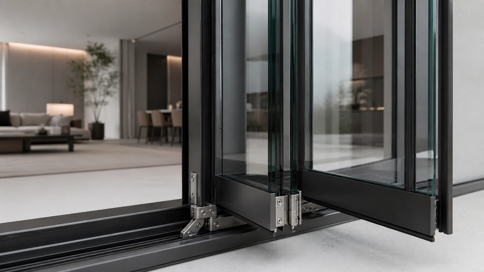 Tiara Isıcamlı Katlanır Cam Balkon Sistemi